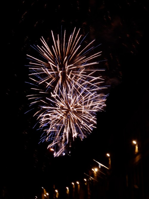 The end-of-festival fireworks